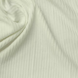 Brushed Polyester Stretch Rib Knit Fabric, 230 gsm, 172 cm — Green — photo 3