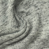 Light Grey Marl Jersey Knit, Polyester — photo 3