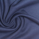 100% Cotton Interlock Knit Fabric, 350 gsm, 145 cm — Blue — photo 3