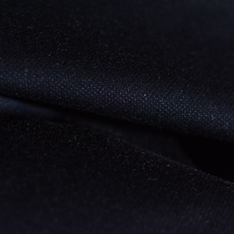 Dark Blue Marl Knit, Polyester