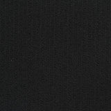 Polyester Stretch Rib Knit Fabric, 270 gsm, 165 cm — Black — photo 3