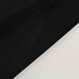 Nylon Stretch Interlock Knit Fabric, 170 gsm — Black — photo 3