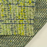 Blue Check Chunky Knit, Poly-Acrylic — photo 3