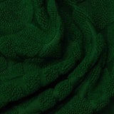 Dark Green Geometric Jacquard, Polyester — photo 3