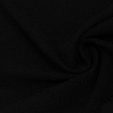 Viscose Polyester Metallic Stretch Jersey Knit Fabric, 200 gsm, 155 cm — Black — photo 3