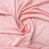 Light Pink Marl Jersey Knit, Viscose — photo 3