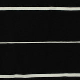 Black Stripes Woven, Viscose — photo 3