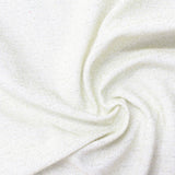 Jacquard Polyester Metallic Knit Fabric, 155 gsm, 155 cm — White — photo 3