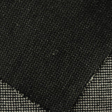 Black Geometric Chunky Knit, Polyester — photo 3
