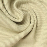 Cotton Polyester Stretch Rib Knit Fabric, 364 gsm, 128 cm — Beige — photo 3