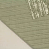 Sage Textured-Stripe Velvet, Polyester — photo 3