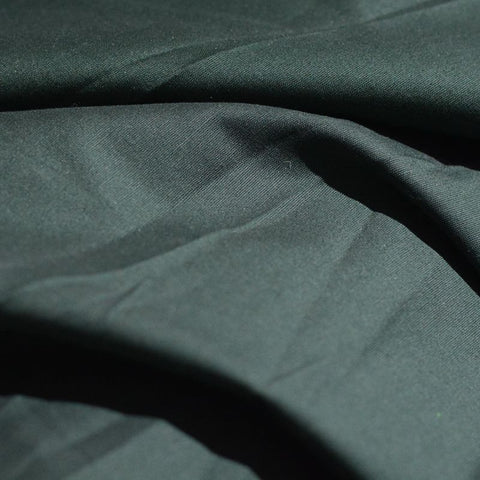 Cotton Stretch Poplin Fabric, 115 gsm, 147 cm — Green