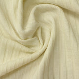 Viscose Polyester Stretch Rib Knit Fabric, 166 gsm, 110 cm — Khaki — photo 3