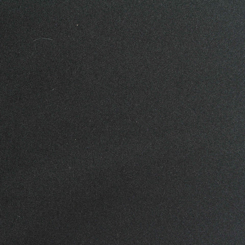 Polyester Stretch Sateen Fabric, 250 gsm, 160 cm — Black, ref EF-266343