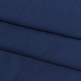 Brushed Polyester Stretch Sateen Fabric, 230 gsm — Navy — photo 3