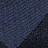Dark Blue Animal Print French Terry, Poly-Cotton — photo 3