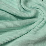 Light Green Heathered-Marl Knit, Poly-Cotton — photo 3