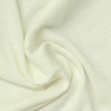 Slub Viscose Cotton Stretch Rib Knit Fabric, 220 gsm, 125 cm — Beige — photo 3