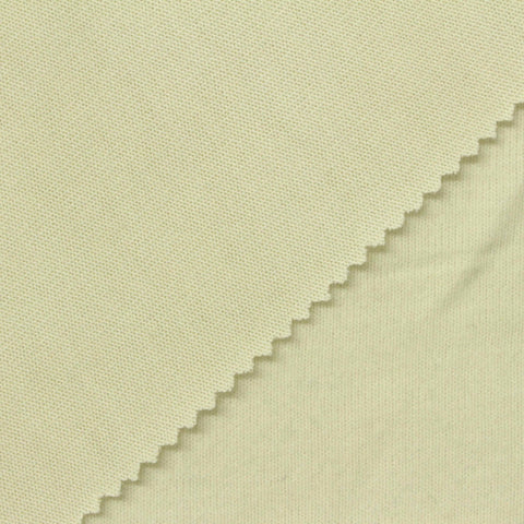 Brushed Polyester Viscose Stretch Chunky Knit Fabric, 200 gsm, 160 cm — Khaki