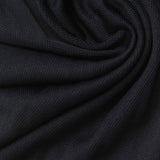 100% Polyester Birdseye Knit Fabric, 170 gsm, 180 cm — Black — photo 3