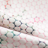 White Dots Jacquard, Poly-Cotton — photo 3