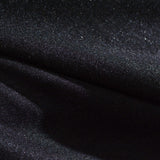 Polyester Viscose Stretch Piqué Knit Fabric, 400 gsm, 150 cm — Black — photo 3
