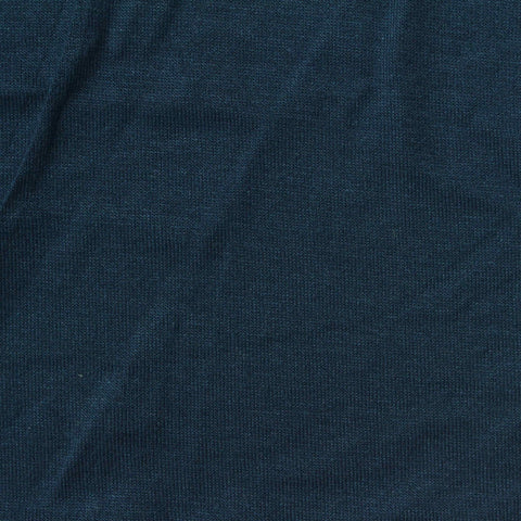 Viscose Stretch Jersey Knit Fabric, 142 gsm — Navy