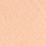 Peach Tone-on-Tone Chevron Chiffon, Polyester — photo 3