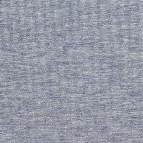 Light Blue Marl Scuba Knit, Poly-Viscose, 360 gsm