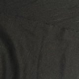 Slub Viscose Nylon Interlock Knit Fabric, 160 gsm, 171 cm — Black — photo 3