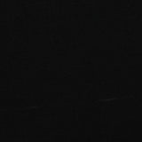 Viscose Nylon Stretch Ponte Knit Fabric, 270 gsm, 160 cm — Black — photo 3