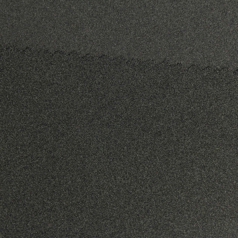 Nylon Stretch Jersey Knit Fabric, 195 gsm, 145 cm — Black
