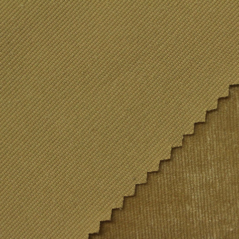 Polyester Corduroy Fabric, 230 gsm — Khaki, ref EF-232384