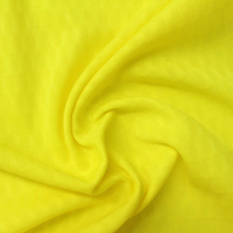 Yellow Diagonal-Grid Jacquard, Polyester