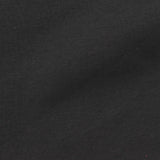 Polyester Cotton Stretch Fleece Fabric, 265 gsm, 169 cm — Black — photo 3