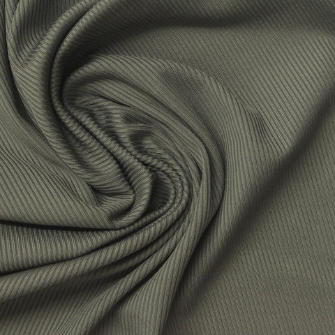 Nylon Stretch Rib Knit Fabric, 165 gsm, 155 cm — Green