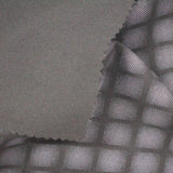 Grey Grid Jacquard, Poly-Viscose — photo 3