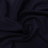 Polyester Viscose Stretch Jersey Knit Fabric, 130 gsm, 150 cm — Navy — photo 3