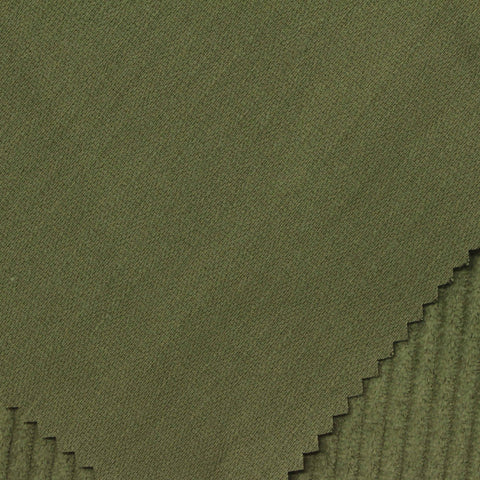 100% Cotton Corduroy Fabric, 292 gsm — Green