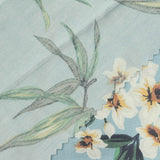 White Flowers Knit, Cotton — photo 3