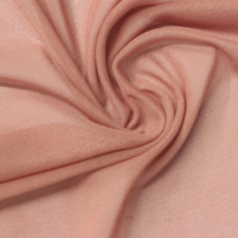 Polyester Stretch Mesh Fabric, 105 gsm, 170 cm — Pink