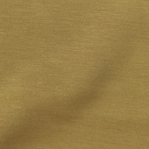 Brushed Polyester Viscose Stretch Scuba Knit Fabric, 290 gsm, 170 cm — Khaki