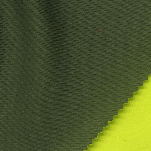 100% Polyester Knit Fabric, 280 gsm, 153 cm — Green, ref EF-273377