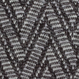 Black Geometric Jacquard, Polyester — photo 3