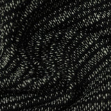Black Stripe Chunky Knit, Polyester — photo 3