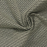 Black Geometric Jacquard, Polyester — photo 3