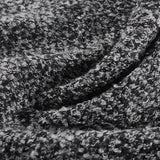 Black Marl Chunky Knit, Polyester — photo 3