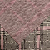 Pink Plaid Jacquard, Polyester — photo 3