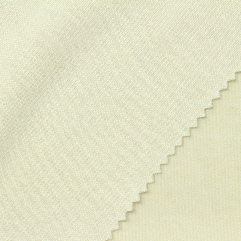 Polyester Viscose Interlock Knit Fabric, 240 gsm, 180 cm — Yellow
