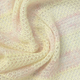 Light Yellow Stripe Chunky Knit, Acrylic-Poly — photo 3